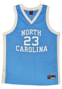 Michael Jordan North Carolina Tar Heels Autographed Road Authentic Jersey