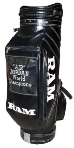 Michael Jordan Personally Used Golf Bag