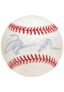 Michael Jordan Single-Signed Baseball