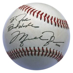 Michael Jordan Single-Signed Baseball