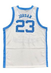 Michael Jordan University Of North Carolina Signed Jersey