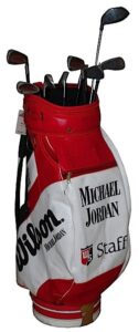 Michael Jordan’s Personal Golf Clubs, Golf Bag & Shoes