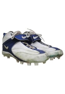 Michael Strahan New York Giants Game-Used Cleats