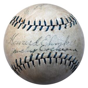 Mickey Cochrane & Others Autographed Baseball