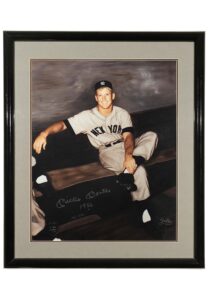 Mickey Mantle Autographed and Numbered Ray Gallo L.E. Photo Print