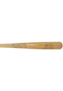 Mickey Mantle Autographed Bat