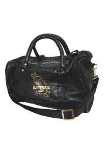 Mickey Mantle Autographed Fantasy Baseball Camp Leather Bag