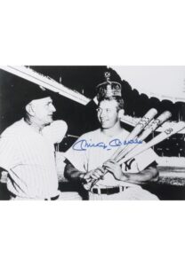 Mickey Mantle Autographed “Triple Crown” 11×14″ Photo