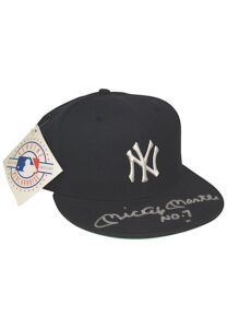 Mickey Mantle New York Yankees Autographed Cap