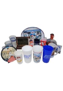 Mickey Mantle Plates, Mugs, Cups, Etc.