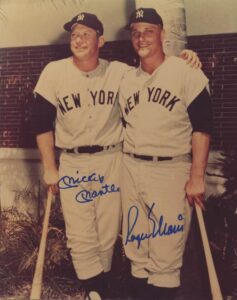 Mickey Mantle & Roger Maris Autographed Photo