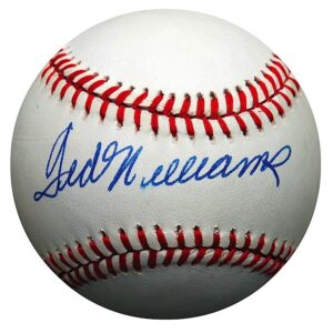 Mickey Mantle, Ted Williams & Joe DiMaggio Single-Signed Baseballs