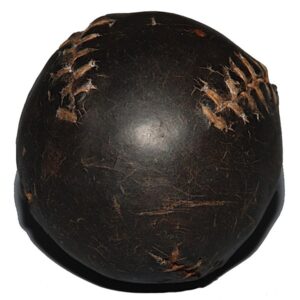 Mid-1800s Vintage Lemon Peel Baseball