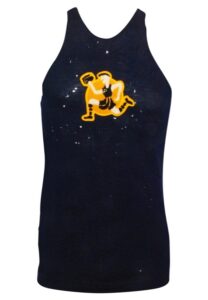 Mid 1940s Game-Used Wool Jersey Attributed To Either The Pittsburgh Ironmen or Purdue Boilermakers