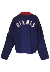 Mid 1950’s Bobby Clatterbuck NY Football Giants Worn Sideline Jacket