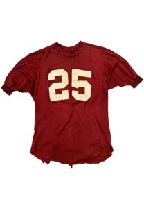 Mid 1950s Tommy McDonald Oklahoma Sooners Game-Used Tear-Away Jersey