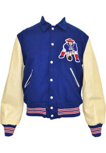 Mid 1960s Boston Patriots Holovak & Coughlin Varsity Jacket