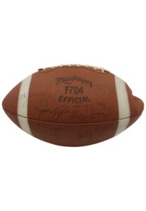 Mid 1960s Green Bay Packers Team-Signed MacGregor Official Football Including Lombardi, Starr & More