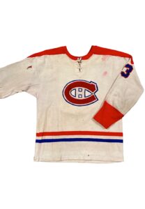 Mid 1960s J.C. Tremblay Montreal Canadiens Game-Used Wool Sweater