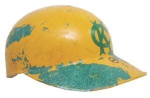 Mid 1960’s Kansas City A’s Game-Used Batting Helmet