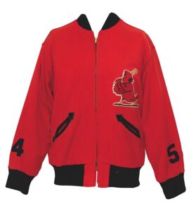 Mid 1960’s St. Louis Cardinals Worn Warm-Up Jacket