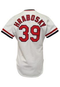 Mid 1970s Al “The Mad Hungarian” Hrabosky St. Louis Cardinals Game-Used & Autographed Home Jersey