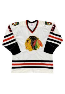 Mid 1970s Bobby Hull Chicago Blackhawks Pro-Cut Durene Jersey