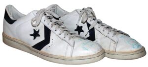 Mid 1970s Dan Issel ABA Game-Used & Autographed Sneakers