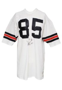 Mid 1970s Isaac Curtis Cincinnati Bengals Game-Used & Autographed Road Jersey