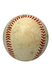 Mid 1970s New York Yankees Team & Multi-Signed Baseballs