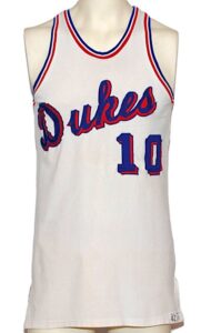 Mid 1970’s Norn Nixon Duquesne Dukes College Game-Used Home Jersey