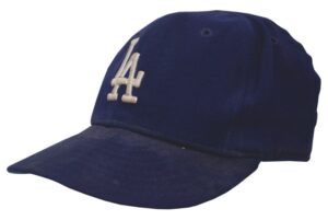 Mid 1970s Rick Rhoden LA Dodgers Game-Used Cap from the Collection of Rick Rhoden