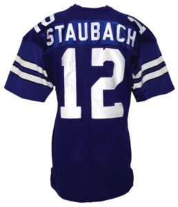 Mid 1970’S Roger Staubach Dallas Cowboys Game-Used Road Jersey