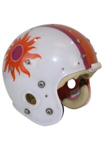 Mid 1970s Southern California Sun Team-Issued Clear Shell Helmet