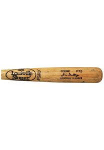 Mid 1970s Texas Rangers Game-Used Bats — Jeff Burroughs, Mike Hargrove & Jim Sundberg