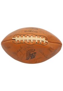 Mid 1970s USC Trojans Team-Signed Football