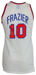 Mid 1970s Walt “Clyde” Frazier NY Knicks Game-Used Home Jersey