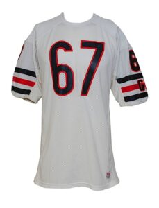 Mid 1980s Chicago Bears Game-Used Jerseys- Barnhardt, Lynch, Barnard