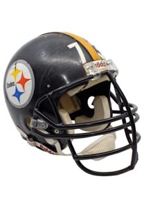 Mid 1980s Craig Wolfley Pittsburgh Steelers Game-Used Helmet