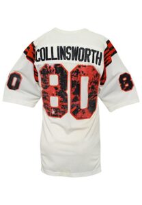 Mid 1980s Cris Collinsworth Cincinnati Bengals Game-Used Jersey