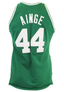 Mid 1980s Danny Ainge Boston Celtics Game-Used Road Jersey