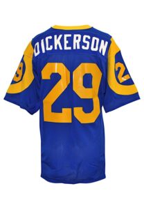 Mid 1980s Eric Dickerson Los Angeles Rams Game-Used Home Jersey