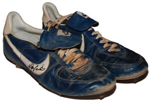 Mid 1980s Gary Carter NY Mets Game-Used & Autographed Cleats