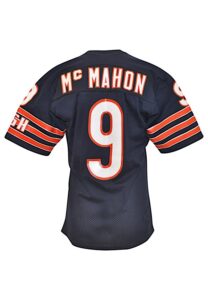 Mid 1980s Jim McMahon Chicago Bears Game-Used Home Jersey