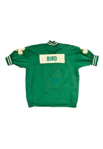 Mid 1980s Larry Bird Boston Celtics Player-Worn Warmup Jacket