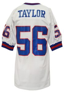 Mid 1980s Lawrence Taylor New York Giants Game-Used Road Jersey