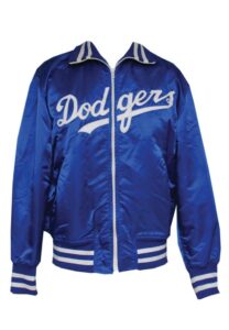 Mid 1980’s Orel Hershiser LA Dodgers Worn Cold Weather Bench Jacket