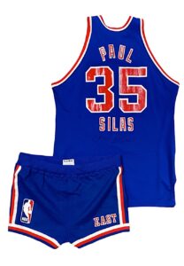 Mid 1980s Paul Silas Schick NBA Legends Game-Used & Signed Uniform