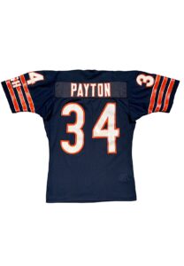 Mid 1980s Walter Payton Chicago Bears Game-Used Jersey