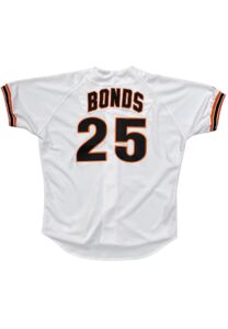 Mid 1990s Barry Bonds SF Giants Game-Used Jersey